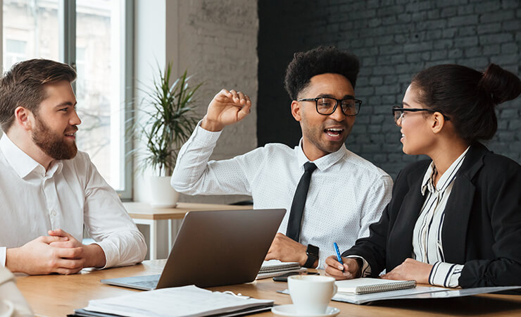 Productive workday when kids stay theire home and work