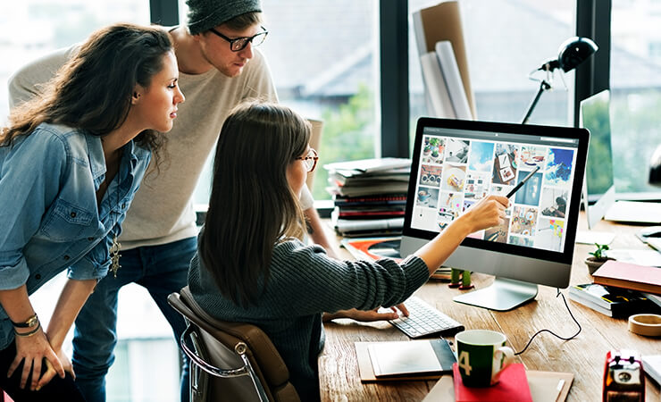 Productive workday when kids stay theire home and play